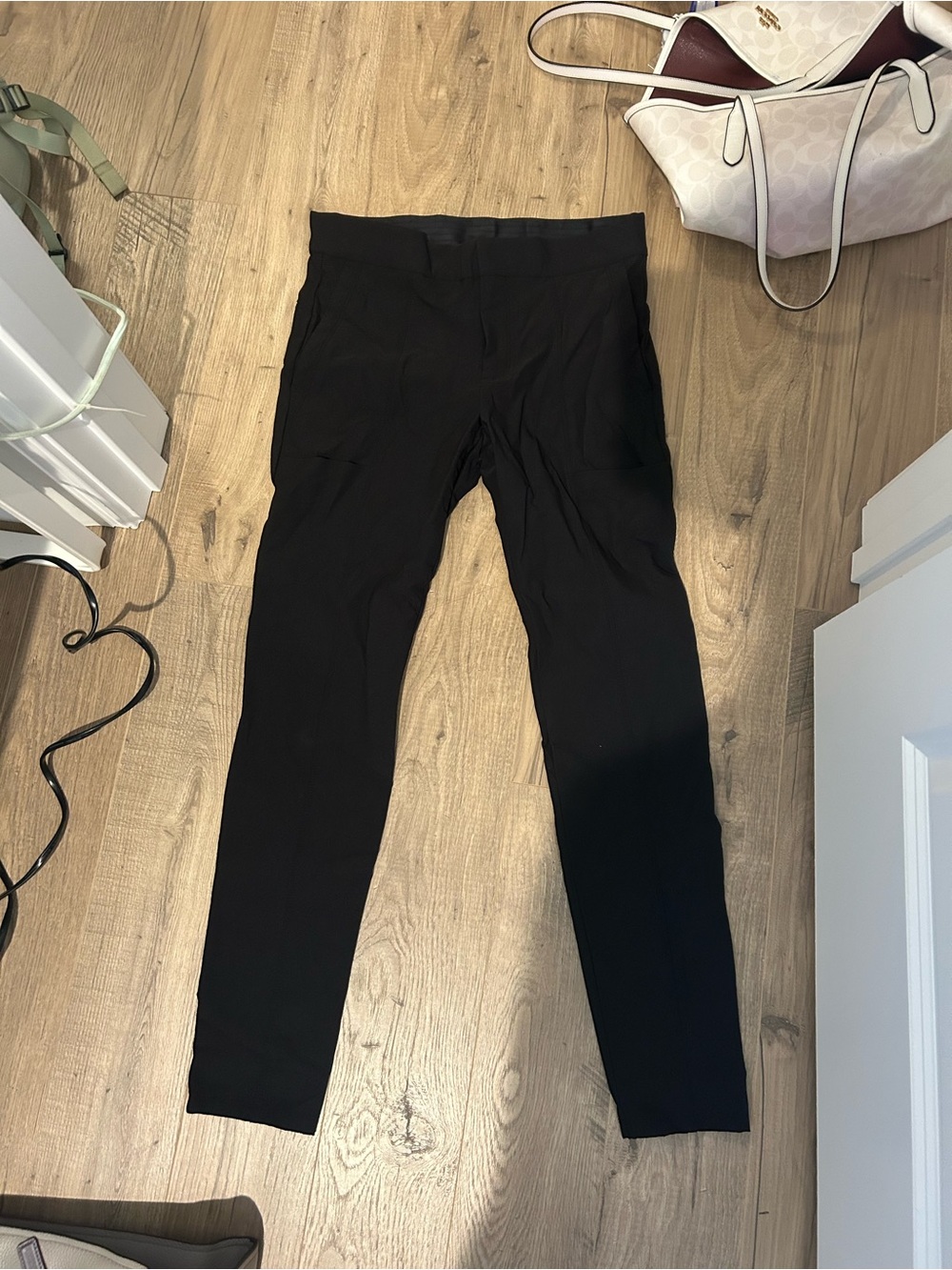 Athleta Black Womens Slim Jogger Pants